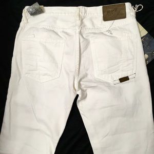 PRPS Jeans - PRPS Rambler Men’s White Skinny Fit Jeans PRPS Jeans - PRPS Rambler Men’s White Skinny Fit Jeans